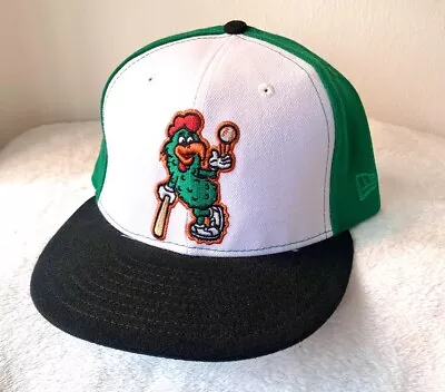 MiLB Fresno Grizzlies Alternate ‘Chickle’ Fitted New Era 59fifty Hat 7 1/2 MUSA • $37