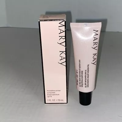 Mary Kay Foundation Primer Sunscreen Broad Spectrum SPF 15 Expired 11/18 • $14.99