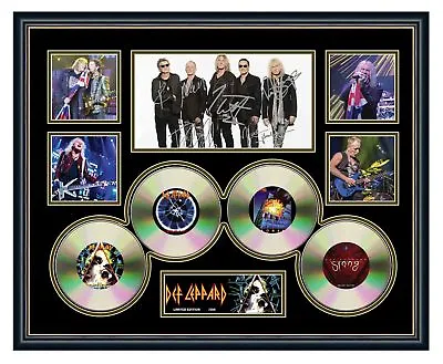 Def Leppard 2018 Hysteria Tour Signed Limited Edition Framed Memorabilia • $129.99