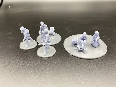 28mm 3D Printed WW2 Russian Maxim Gun Teams Bolt Action (2 Teams) • $9