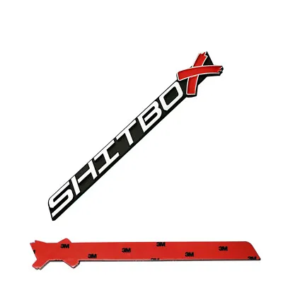 For SHITBOX LSX LS Emblem 3D Car Fender Badge Decal Truck Chrome FEST 3M Backing • $12.49