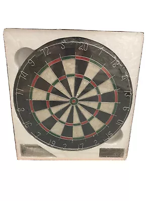 NEW 2005 Vintage Country Store Marlboro Dartboard In Solid Oak Wood Cabinet. • $80