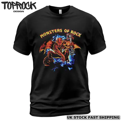 AC/DC Monsters Of Rock Tour T-Shirt Donington Park Vintage 1991 Retro S-5XL • £18.40