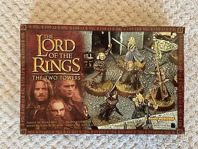 The Lord Of The Rings The Two Towers Heroes Of Helms Deep Games Workshop MESBG • £50