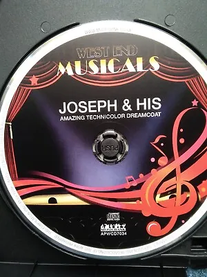 Joseph And His Amazing Technicolour Dreamcoat Cd West End Musicaldisc Only  • £1.49