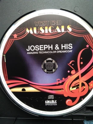Joseph And His Amazing Technicolour Dreamcoat Cd West End Musicaldisc Only  • £1.49