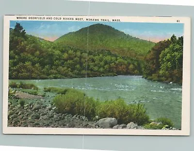 $7.99 • Buy Mohawk Trail Massachusetts~Deerfield~Cold Rivers~Vintage Postcard