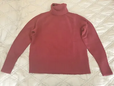 Nwt J.crew Women's Everyday Cashmere Boyfriend Turtleneck Sweater Size S... • $59