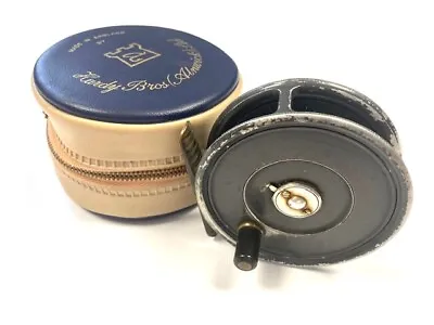 Hardy Uniqua 3 1/8  Trout Fly Reel With Hardy Case • $98.22