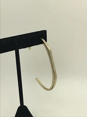 Macy's Gold Tone Pave Cuff Bracelet • $8.20