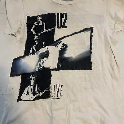 U2 Joshua Tree Tour Fall 1987 T-shirt Large • $24.90