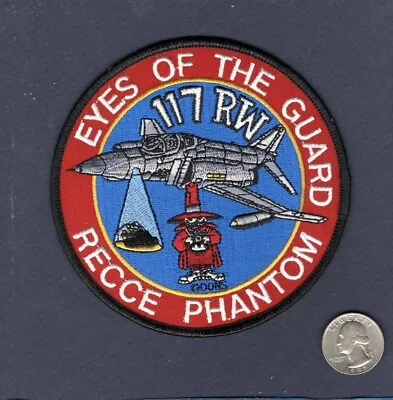 117th RW Eyes Of The Guard AL ANG F-4 RF-4 PHANTOM USAF Squadron Patch • $10.99
