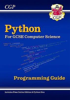 £10.95 • Buy New CGP Python Programming Guide For GCSE Computer Science CGP