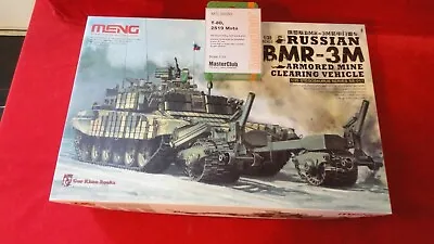 Meng SS011 1/35 Russian BMR-3M  Mine Clearing Vehicle & MASTERCLUB METAL TRACK • $85