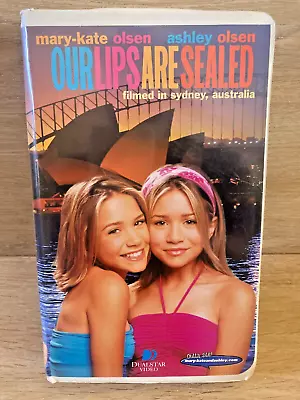 Our Lips Are Sealed : Mary-Kate & Ashley Olsen VHS 2000 (Clamshell) • $2.99