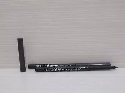 Maybelline Master Drama Vibrant Violet Eyeliner .01 Oz. No Seal 2 Piece Lot • $18.46