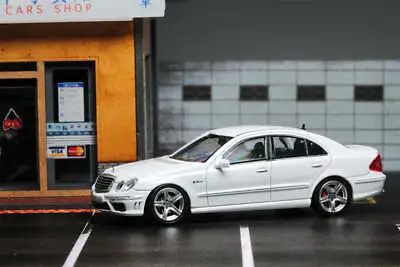 MK Model Mercedes-Benz E63 AMG W211 In White Limited To 599 Pcs 1:64 • $31.99