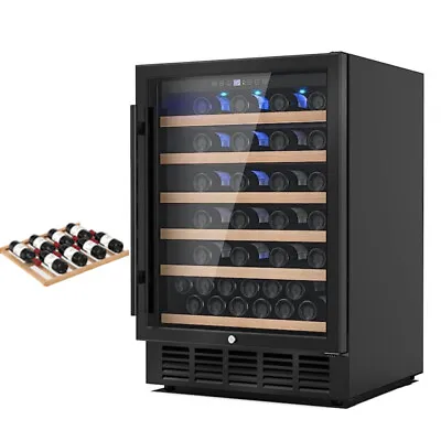 51-Bottle Wine Cooler150-Liter Built-in Fridge W/6 Wine Racks And Safety Lock • $699.99