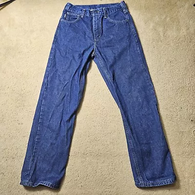 Carhartt FR CAT 2 Relaxed Dark Wash Jeans Men's 29x29* • $23.80