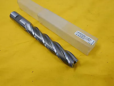 $46 • Buy NEW 4 FLUTE HSS ENDMILL 3/4  Shank X 3/4  Dia X 4  Loc Mill Cutter Tool M2