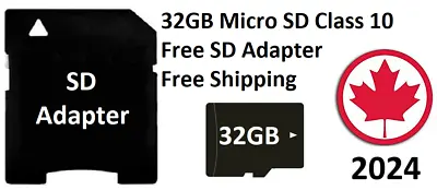 Micro SD Memory Card 32GB High Speed Flash TF Class 10 32 GB Adapter Mini • $4.71