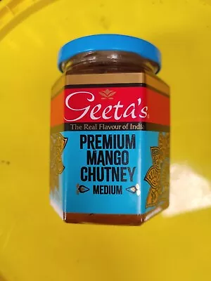 Geetas Premium Mango Chutney Medium 230g • £2.99