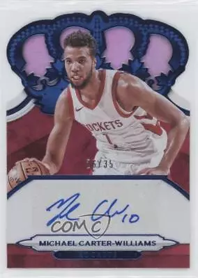 2018-19 Panini Crown Royale Blue /35 Michael Carter-Williams #CA-MCW Auto • $17.79