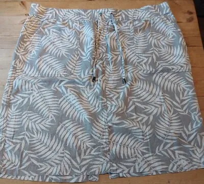£1.99 • Buy Womens M&Co UK Size 18 Palm Print Tropical Elasticated Waist Skirt