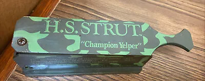 Vintage H.S Strut Champion Yelper Turkey Box Call • $56.96