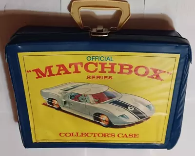 1968 Official Matchbox Series Collector's Case Lesney Products England; Vinyl • $12.50