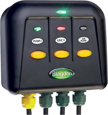 £54.99 • Buy Blagdon 1040211 Powersafe Garden & Pond Safe Weatherproof Electrical 3 Outlet 