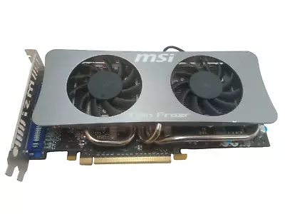 MSI N250GTS Twin Frozr 1G OC 1GB GDDR3 PCIe 2.0x16 Dual DVI-I Graphics Card • $27.93