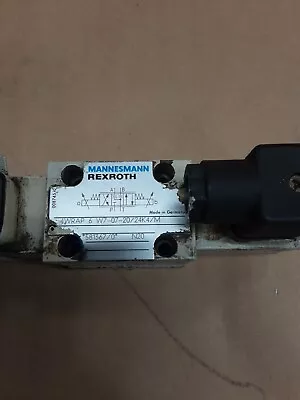 Mannesmann Rexroth Proportional Servo 4wrap 6 W7-07-20/24k4/m  #2014B79PR3 • $249.99