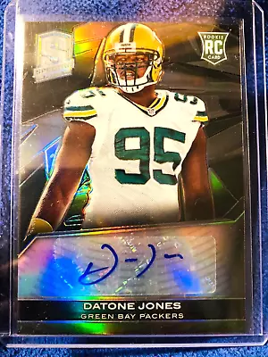 Datone Jones 2013 Panini Spectra Packers Holo Rookie Auto Card Rc # 128 Sp /299 • $1.99