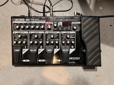 $200 • Buy BOSS ME-70 Guitar Multiple Effects Processor Pedal With Power Supply