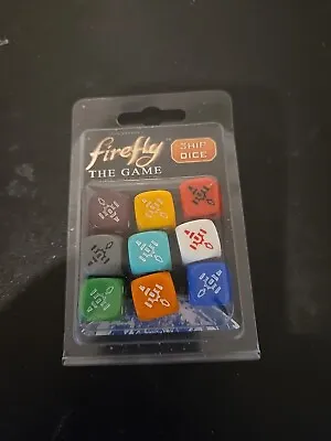 Firefly The Game - Ship Dice Set Of 9 Dice Gale Force Nine 2015 Brand New! • $50