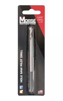 Mk Morse MAPD3C-CARD-OB Hole Saw Pilot Bit Hardened Steel 3-3/32  X 1/4  • $18.81