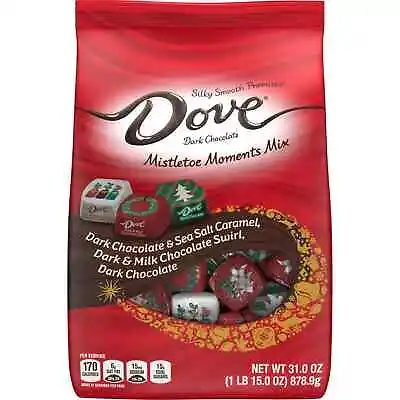 $22.77 • Buy Dove PROMISES DARK CHOCOLATES 31 OZ Bag Melt For Recipes & Dessert Fondue 🍓🥨🍡