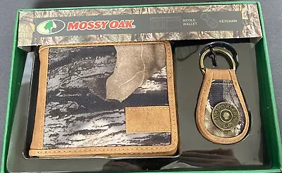 New Men’s Mossy Oak Wallet And Key Chain Set • $12