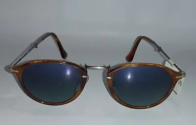 $49.99 • Buy Persol Sunglasses Polarized 3075-S 96/S3 FOLDING Pre-Owned Made Italy