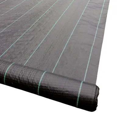 2m X 25m Heavy Duty Weed Control Fabric Ground Cover Sheet Garden Landscape Mat • £18.99