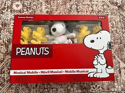 Lambs&Ivy Peanuts Snoopy/Woodstock Musical Baby Crib Mobile • $19.95