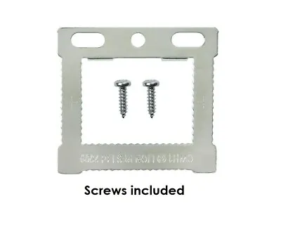 Square Sawtooth Hangers CWH1 Canvas & Hollow Back Picture Frames + Screws • £13.45