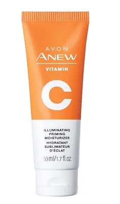Avon Vitamin C ANEW Illuminating Priming Moisturizer 1.7oz Full Sz • $14.73