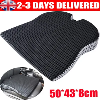 Memory Foam Car Seat Cushion Pad Mat Seat Cushion Pillow For Car Office Chair UK • £17.89