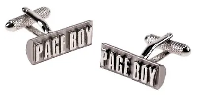 Onyx Arts Page Boy Cufflink In Cufflink Box Men's Novelty Gift - CK841 • £12.99