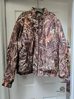 Cabela’s Advantage Max 4 HD 2XL Thinsulate Lined Duck Blind Hunting Camo Jacket • $77.95