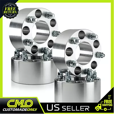 4) 3  Hubcentric Wheel Spacers W/o Lip 5x135 12x1.75 Lugs For F-150 Expedition • $178.95