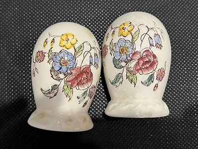 Hand Painted Vernon Kilns May Flower Salt And Pepper Shakers • $30