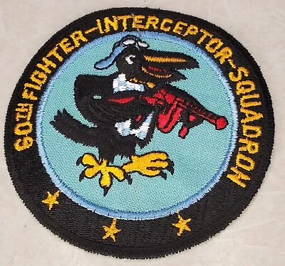 $24.95 • Buy Vietnam Embroidered Uniform Patch 60th FIS Fighter Interceptor Squadron #11 #12